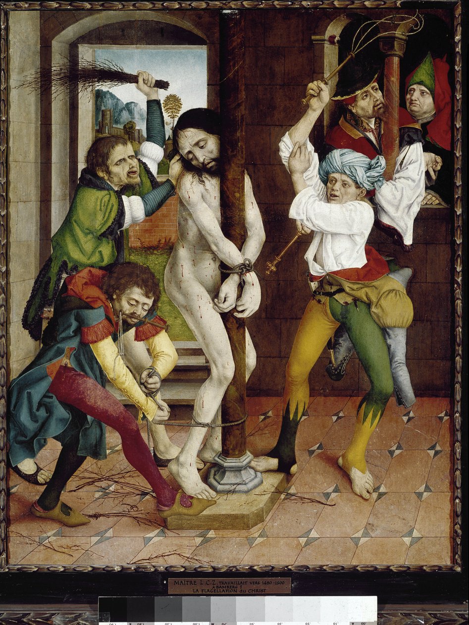 Flagellazione di Cristo da Master of the Strache Altar