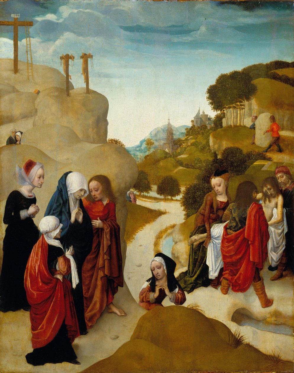 Deposizione di Cristo da Master of the Virgo Inter Virgines