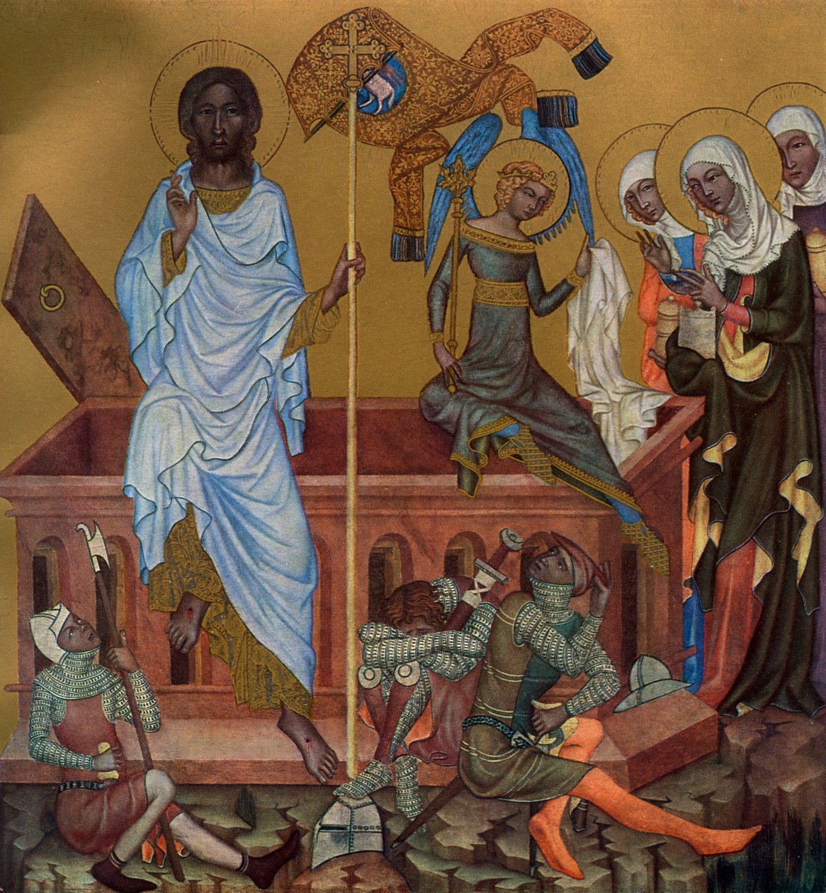 La Resurrezione di Cristo da Master of the Vyssi Brod Altar