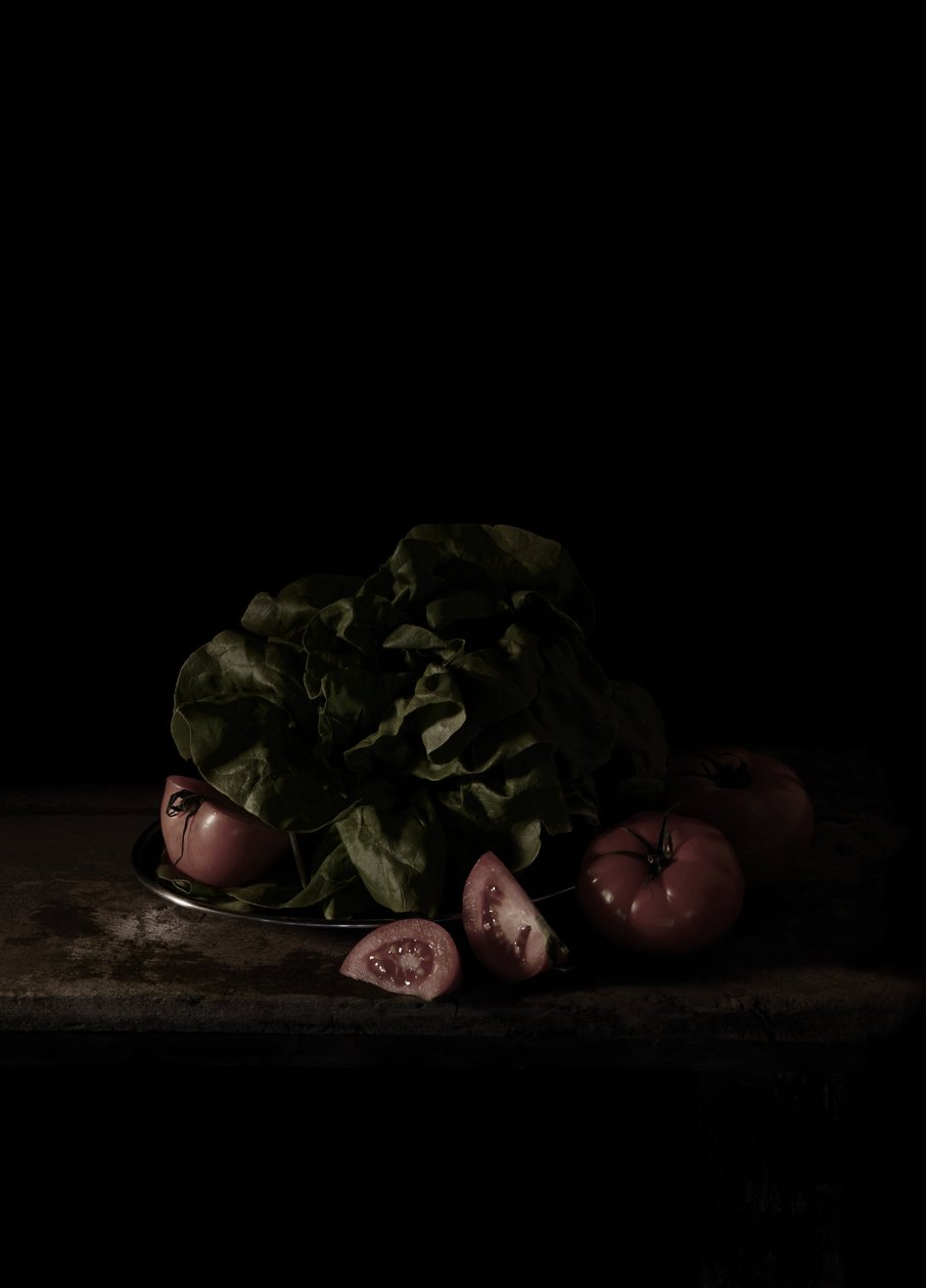 Ultimo pasto nel braccio della morte, Texas; Chester Wicker, 2011 (fotografia in formato C) da Mat Collishaw