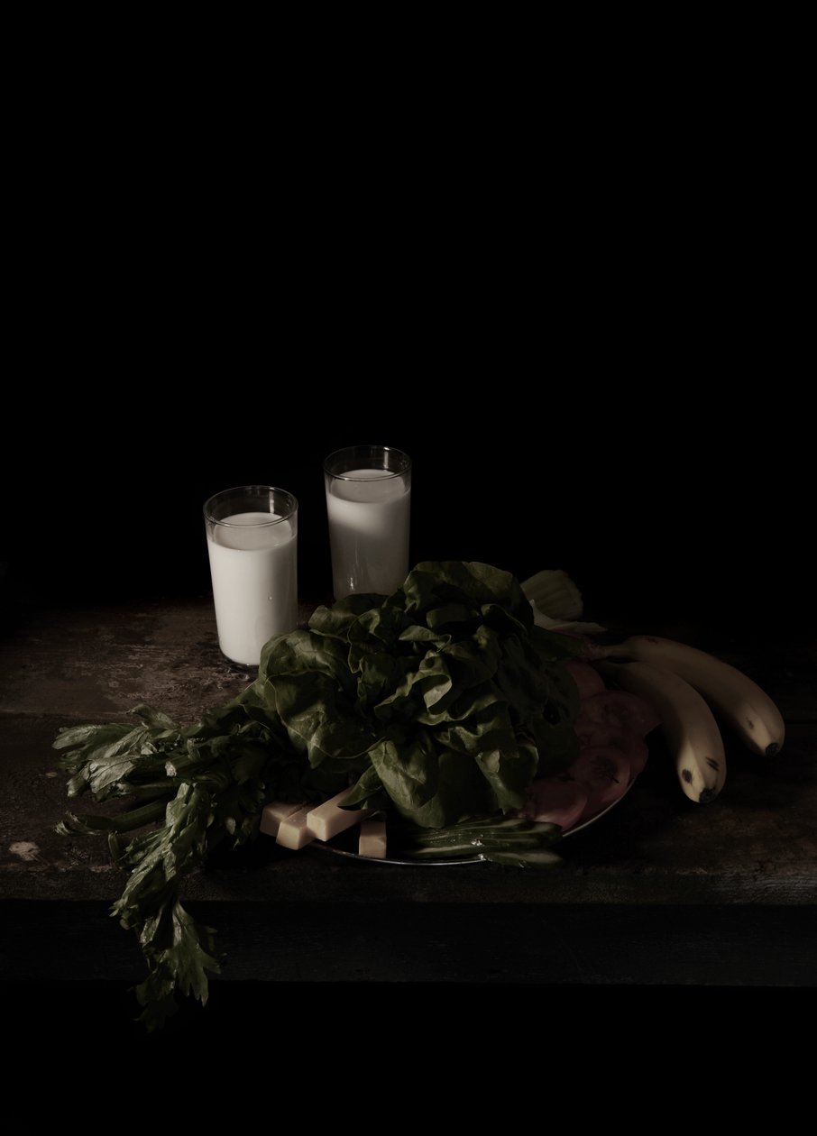 Ultimo pasto nel braccio della morte, Texas; Frank McFarland, 2011 (fotografia in formato C) da Mat Collishaw