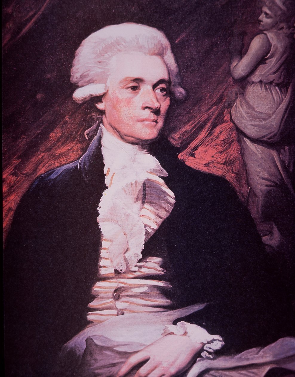 Thomas Jefferson come ambasciatore degli Stati Uniti in Francia da Mather (after) Brown
