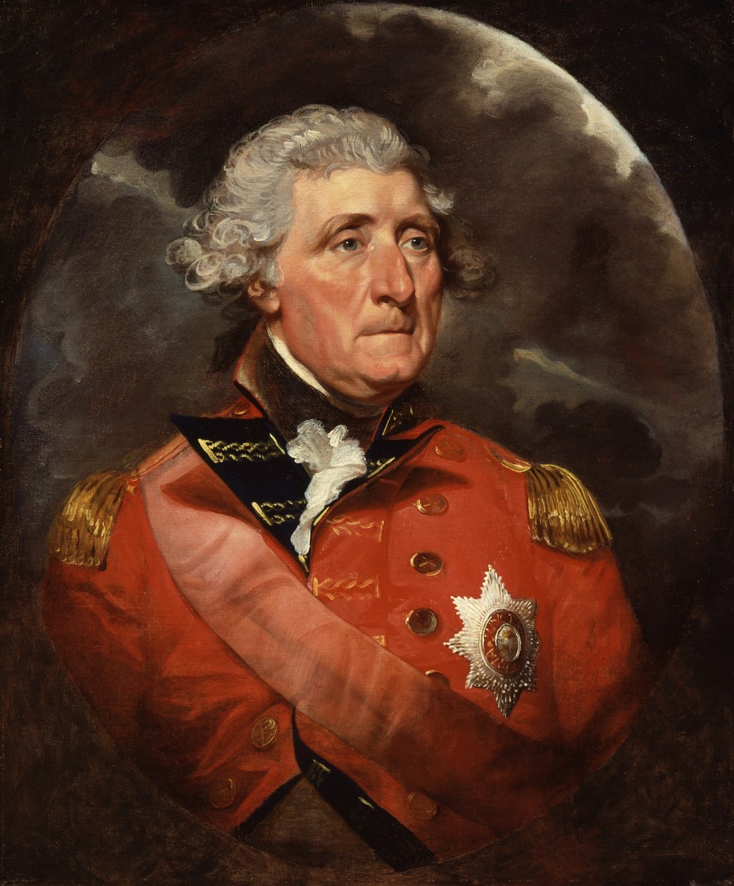 Sir George Augustus Elliott, Barone Heathfield da Mather Brown
