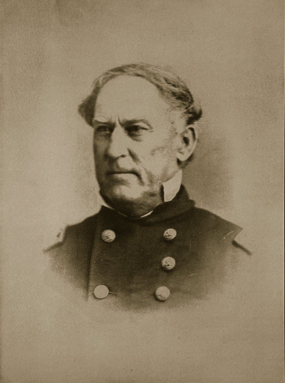 Ammiraglio David G. Farragut, 1861-65 da Mathew B. Brady