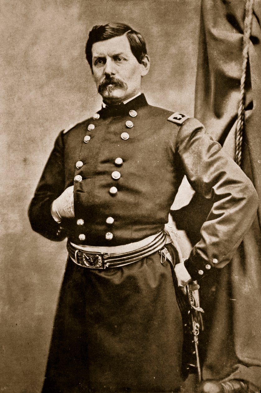 Ritratto del generale George B. McClellan, 1861-65 da Mathew B. Brady