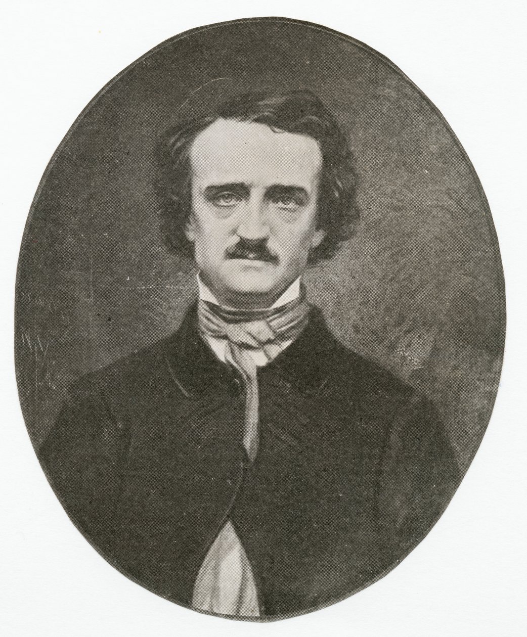 Edgar Allan Poe (1809-1849) da Mathew B. Brady