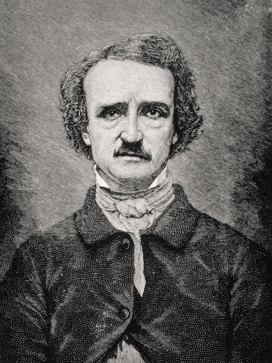 Edgar Allan Poe (1809-1849) da Mathew B. Brady
