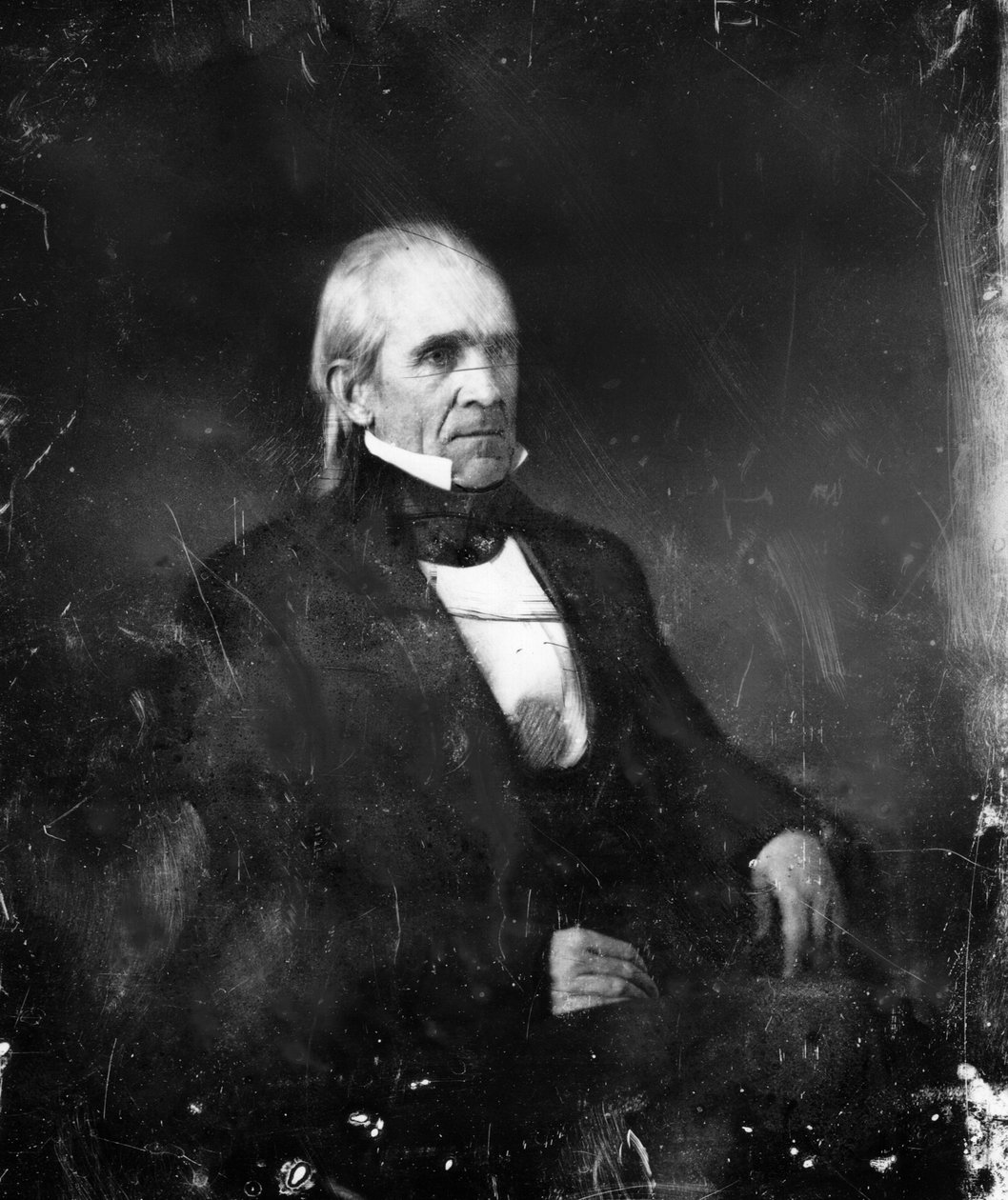 Presidente James Knox Polk da Mathew B. Brady