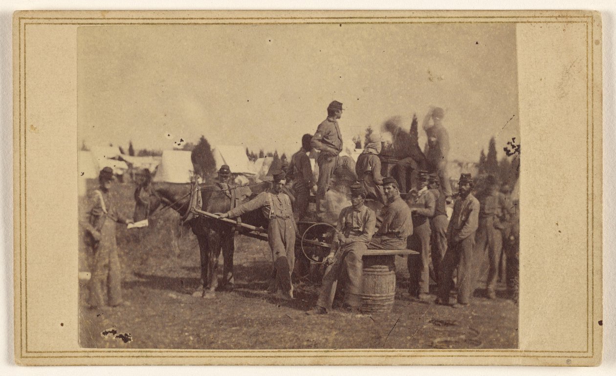 [I coloni di Fort Runyon] da Mathew B. Brady