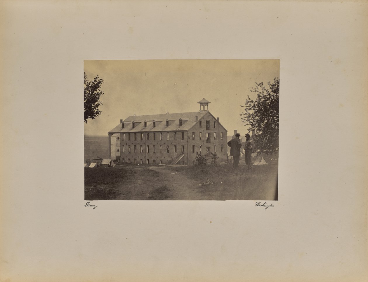 Prigione di Libbey [sic] da Mathew B. Brady