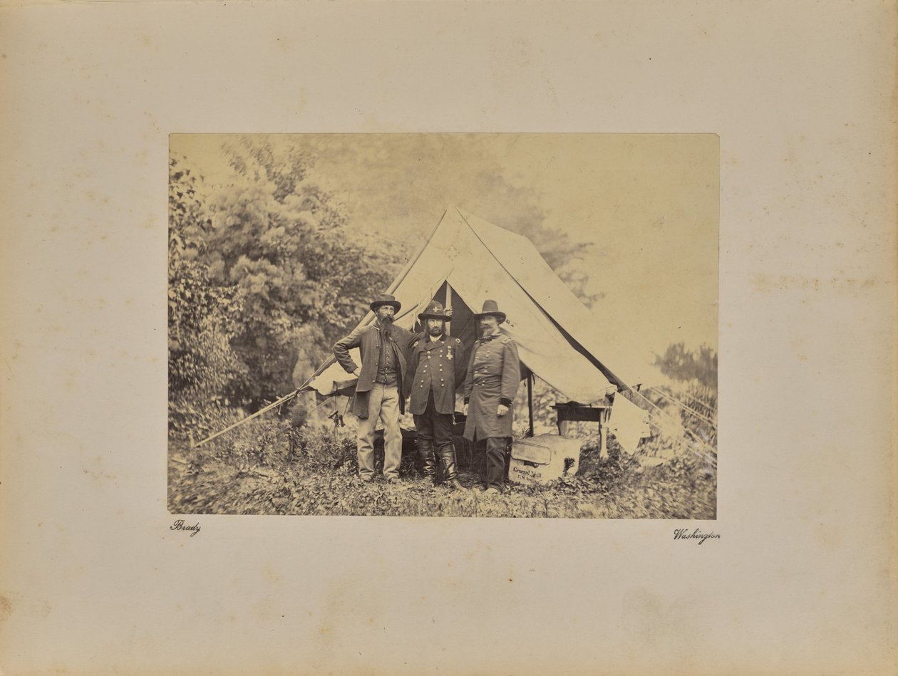 Martindale e Russell e Neil [sic] da Mathew B. Brady