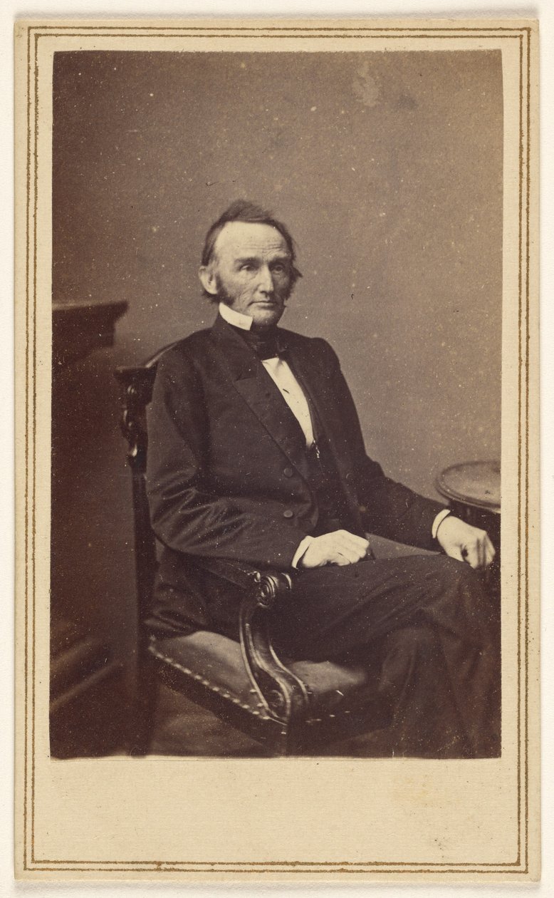 Montgomery Blair, direttore generale delle poste da Mathew B. Brady