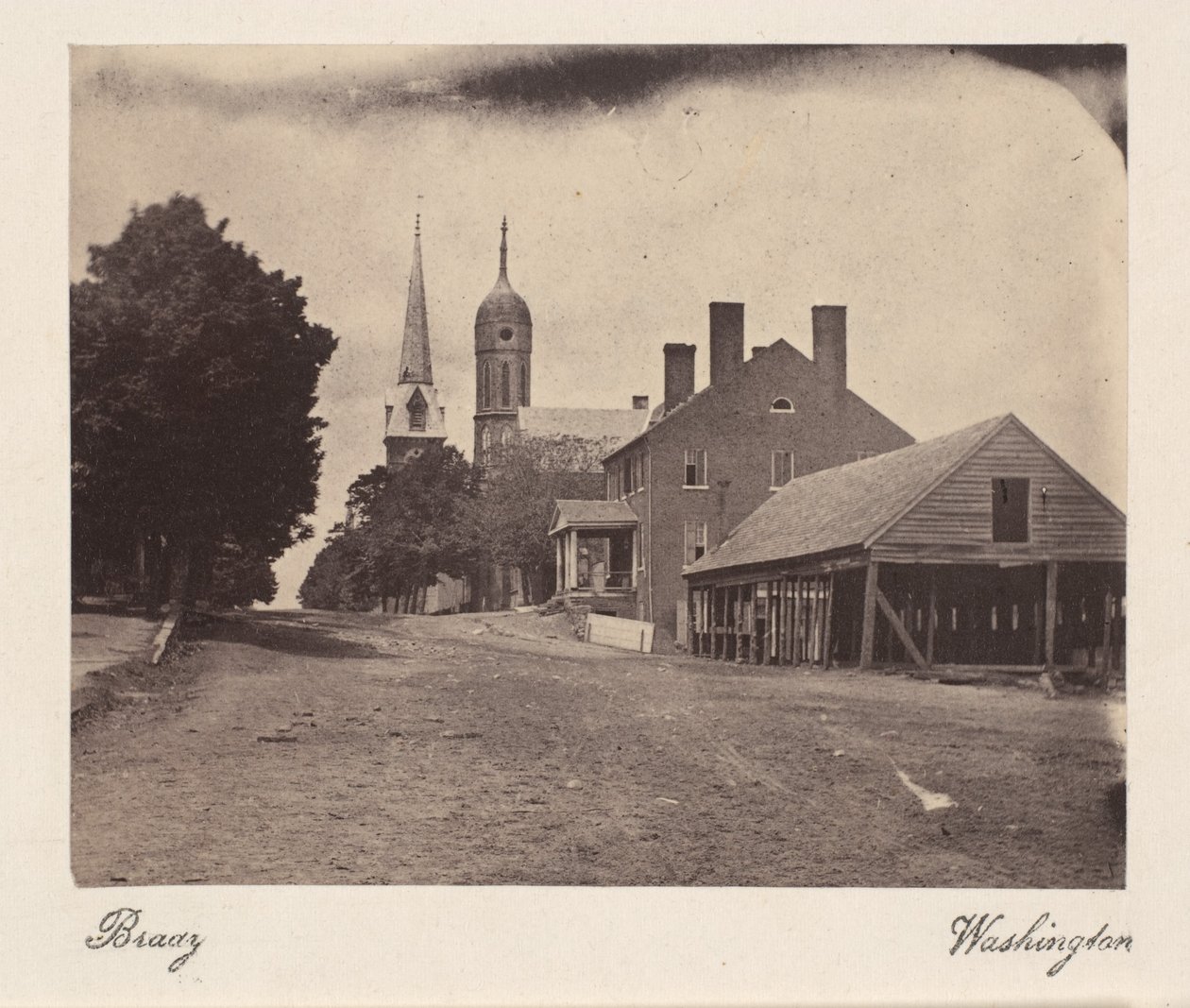 Ospedale del Secondo Corpo, Washington, D.C. da Mathew B. Brady