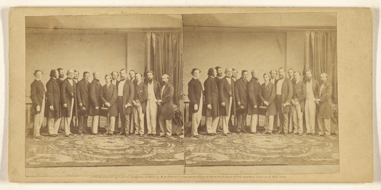 [Il principe di Galles e il suo seguito] da Mathew B. Brady