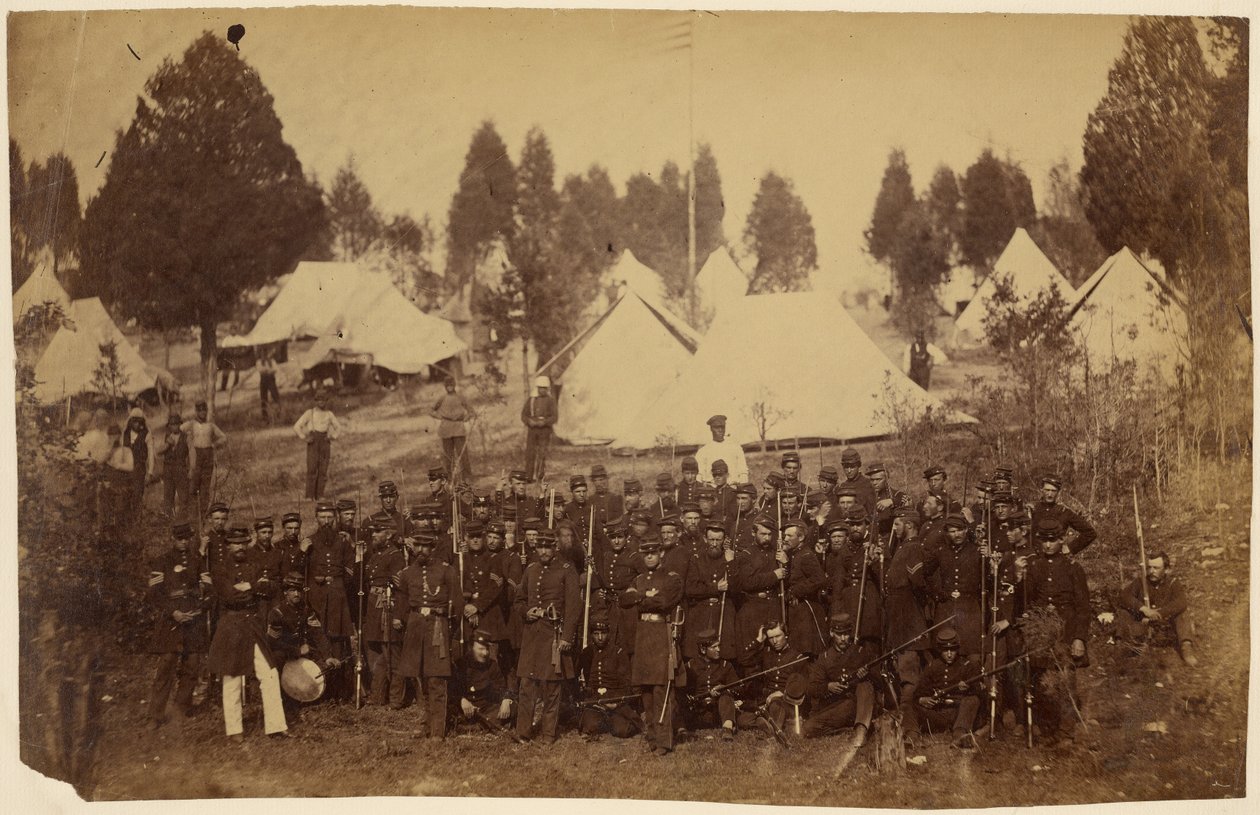 Terzo Reggimento di Fanteria del Connecticut, Camp Douglas, 1861/[Truppe dell