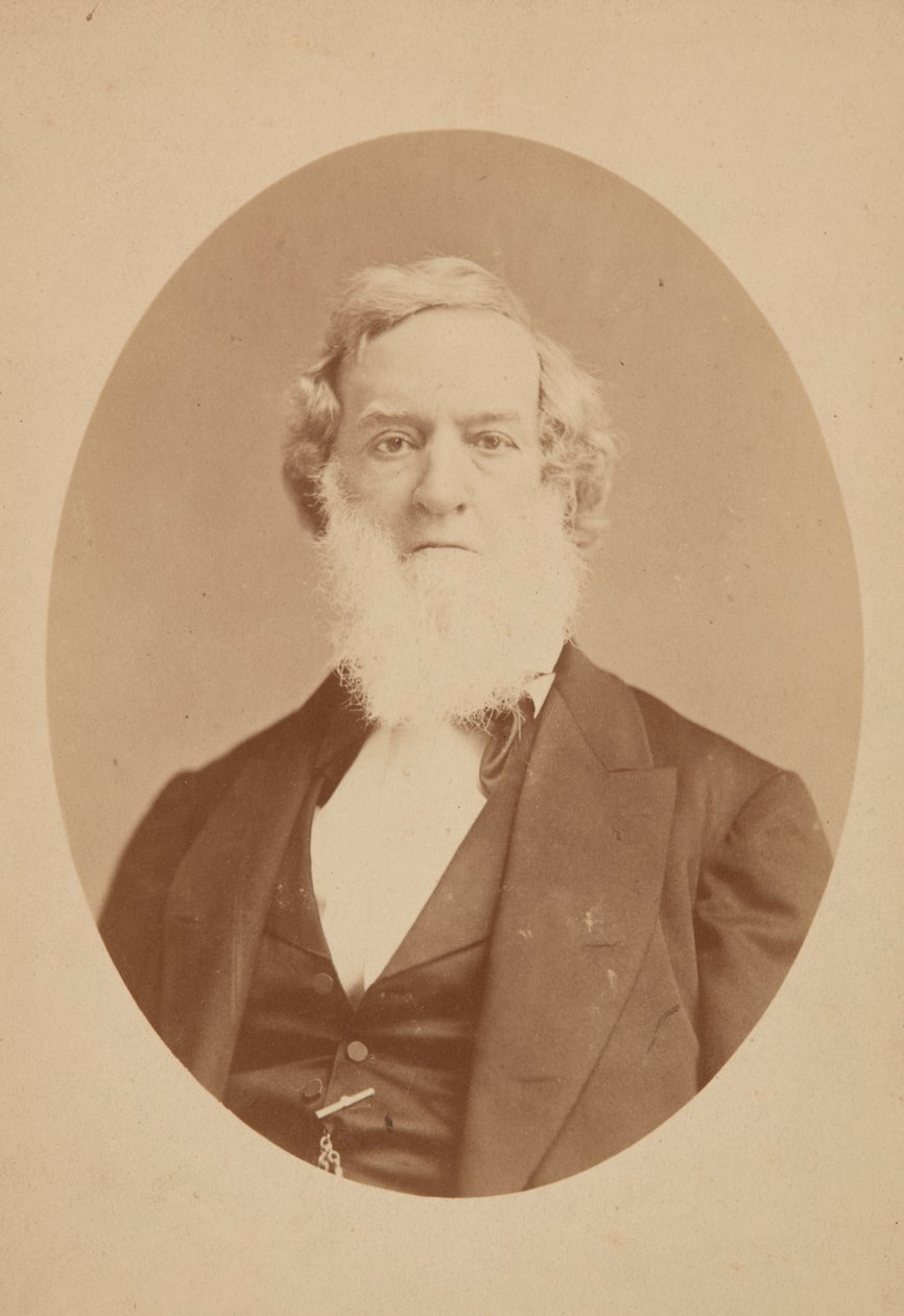 Cabinet card di Gideon Welles, 1860-1878 da Mathew Brady