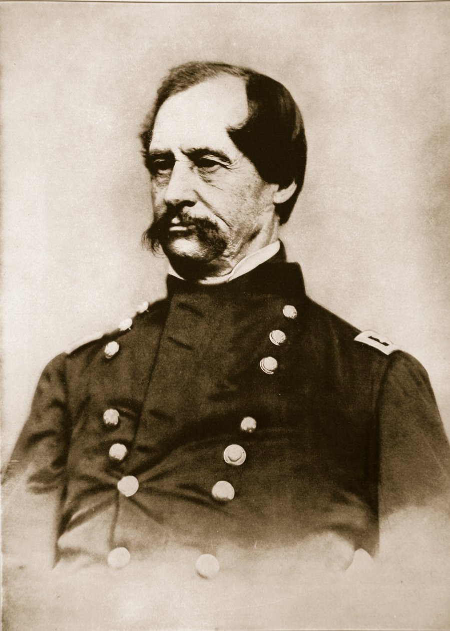 Generale David Hunter, 1861-65 da Mathew B. Brady