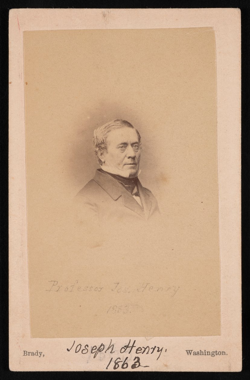 Ritratto di Joseph Henry 1797-1878, 1863 da Mathew Brady