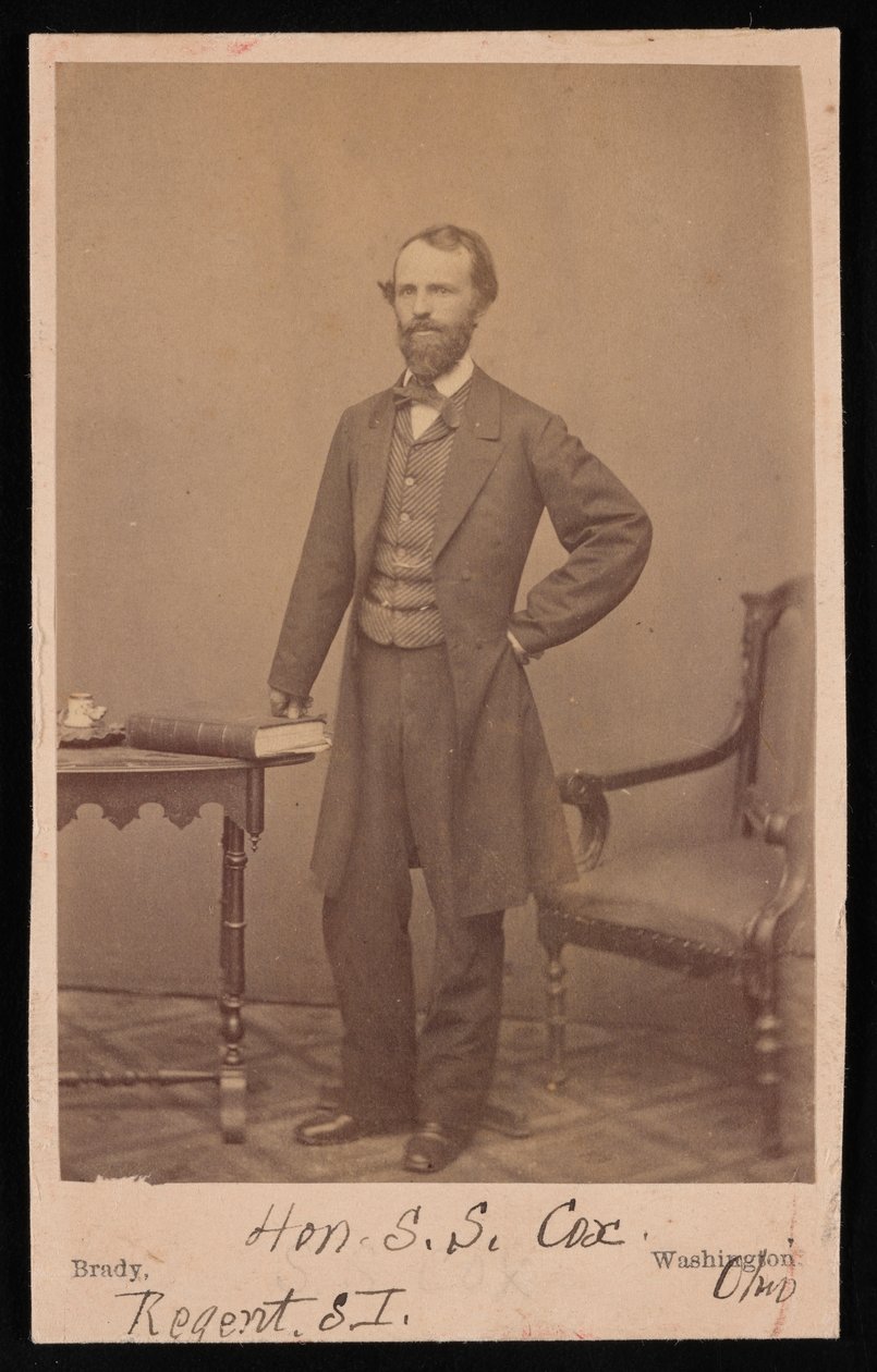 Ritratto di Samuel Sullivan Cox 1824-1889, Prima del 1889 da Mathew Brady