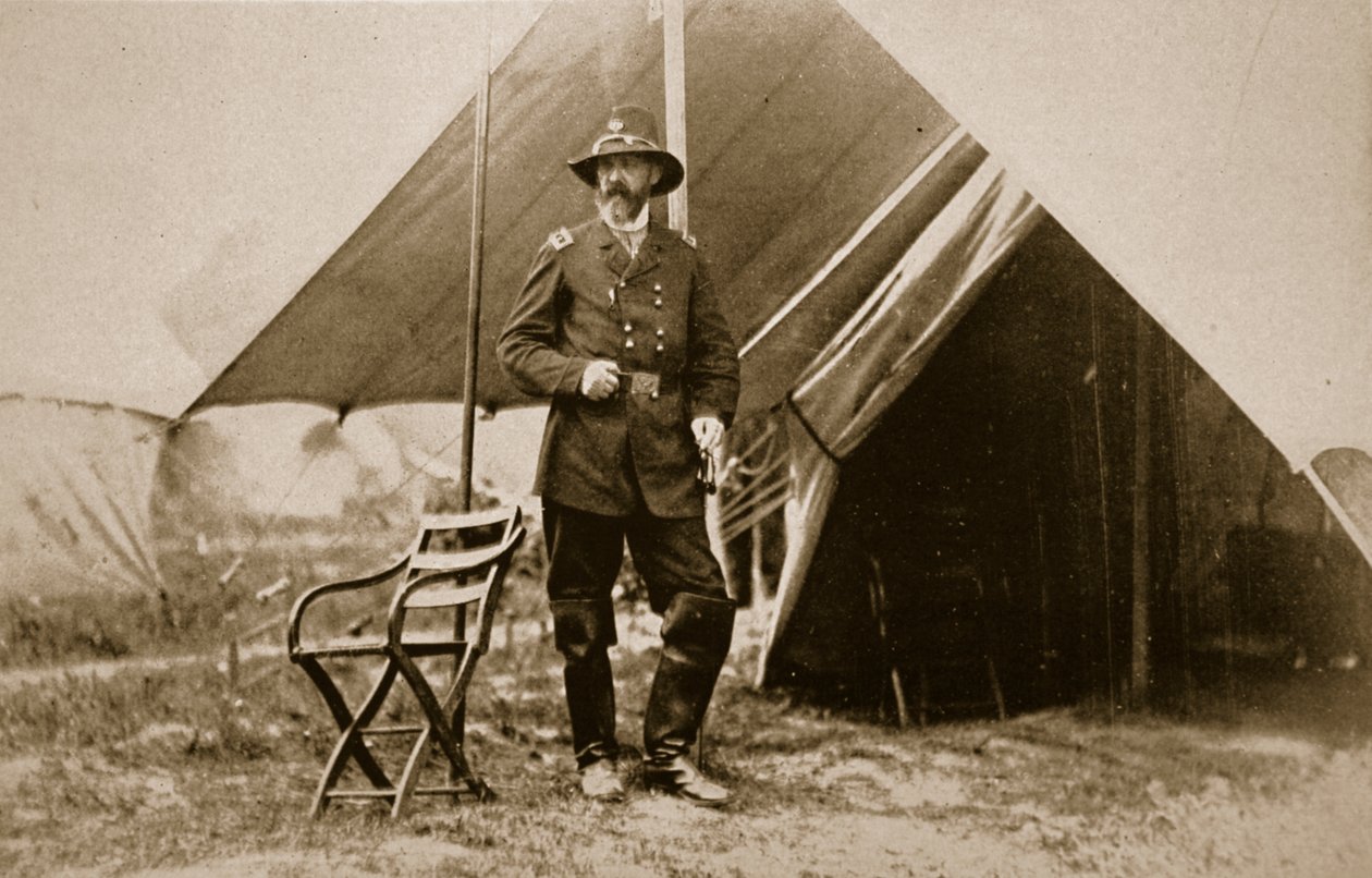 Generale G. Meade in campo da Mathew and studio Brady