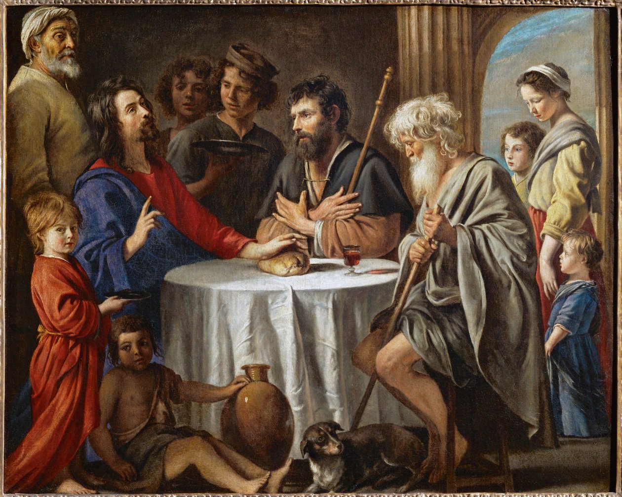 I pellegrini di Emmaus - I pellegrini di Emmaus ... da Mathieu Le Nain
