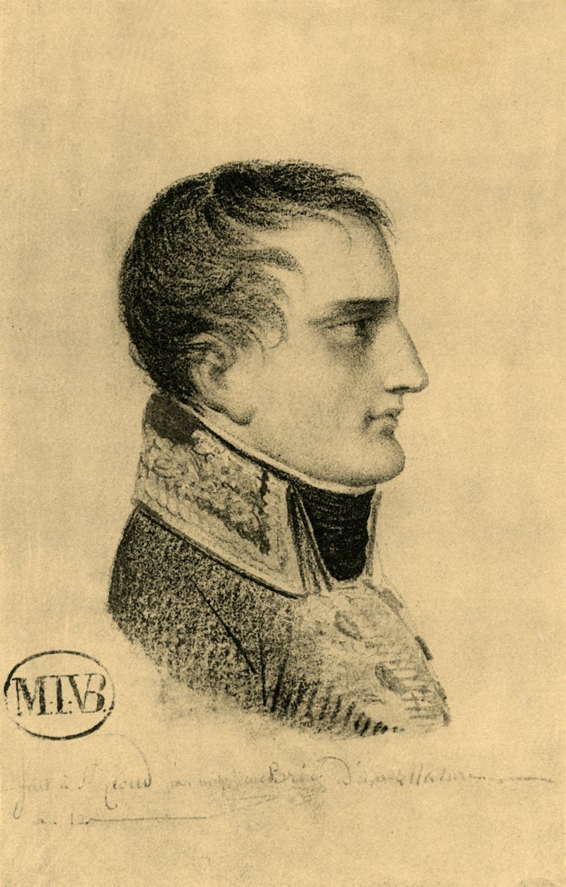 Napoleone come Primo Console, 1803 o 1804, 1921 da Mathieu Van Brée