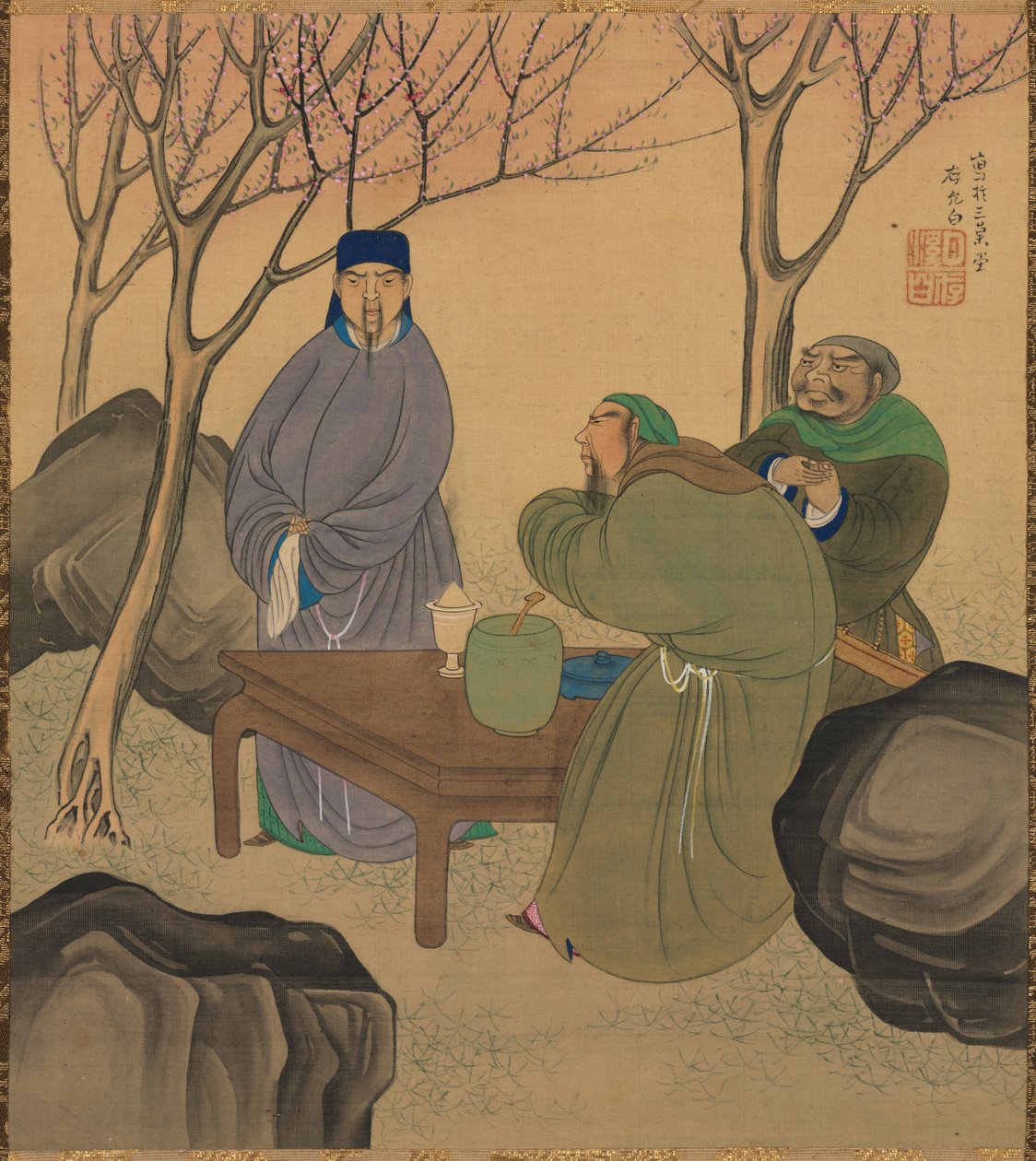 Romanzo dei Tre Regni, 1800 da Matsumura Goshun