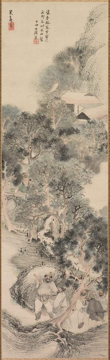 Banditi di Water Margin da Matsumura Goshun