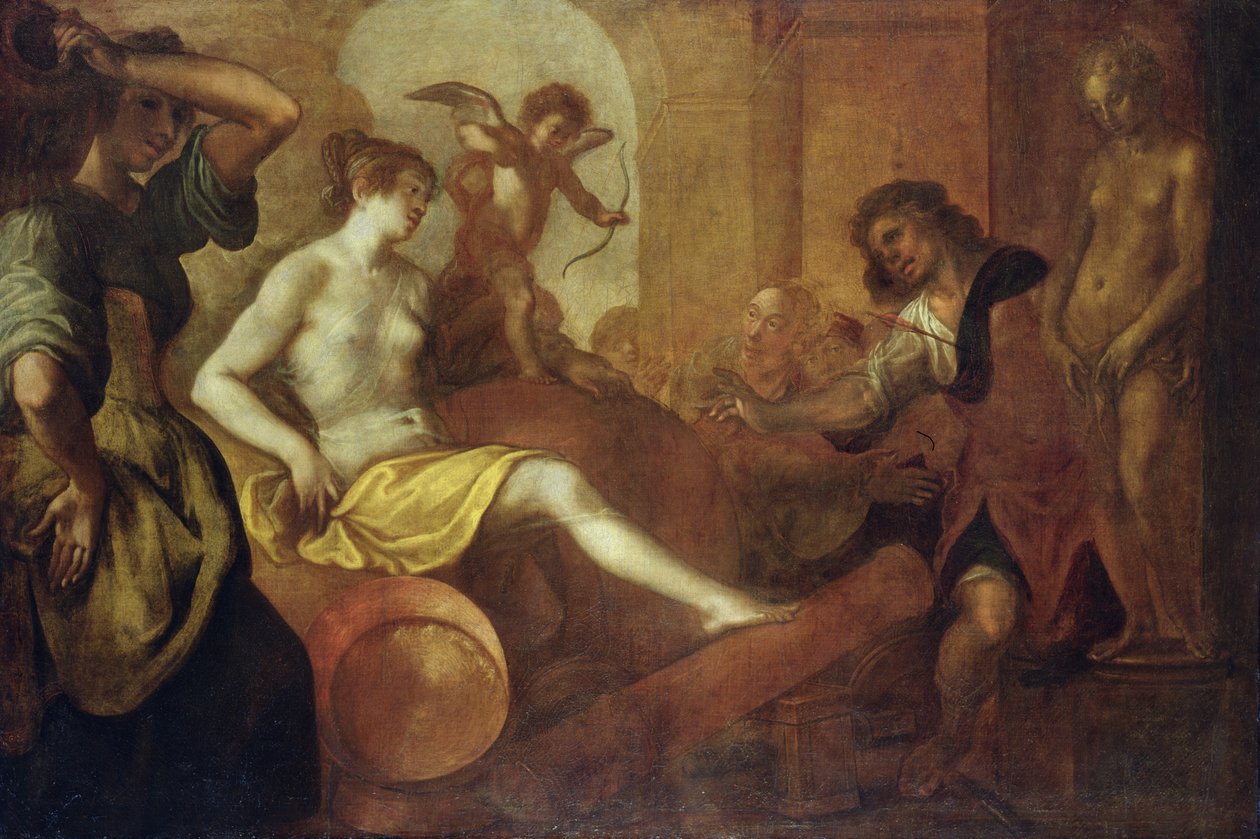 Venere nella Bottega di Pigmalione, 1639 da Mattaeus Gundelach