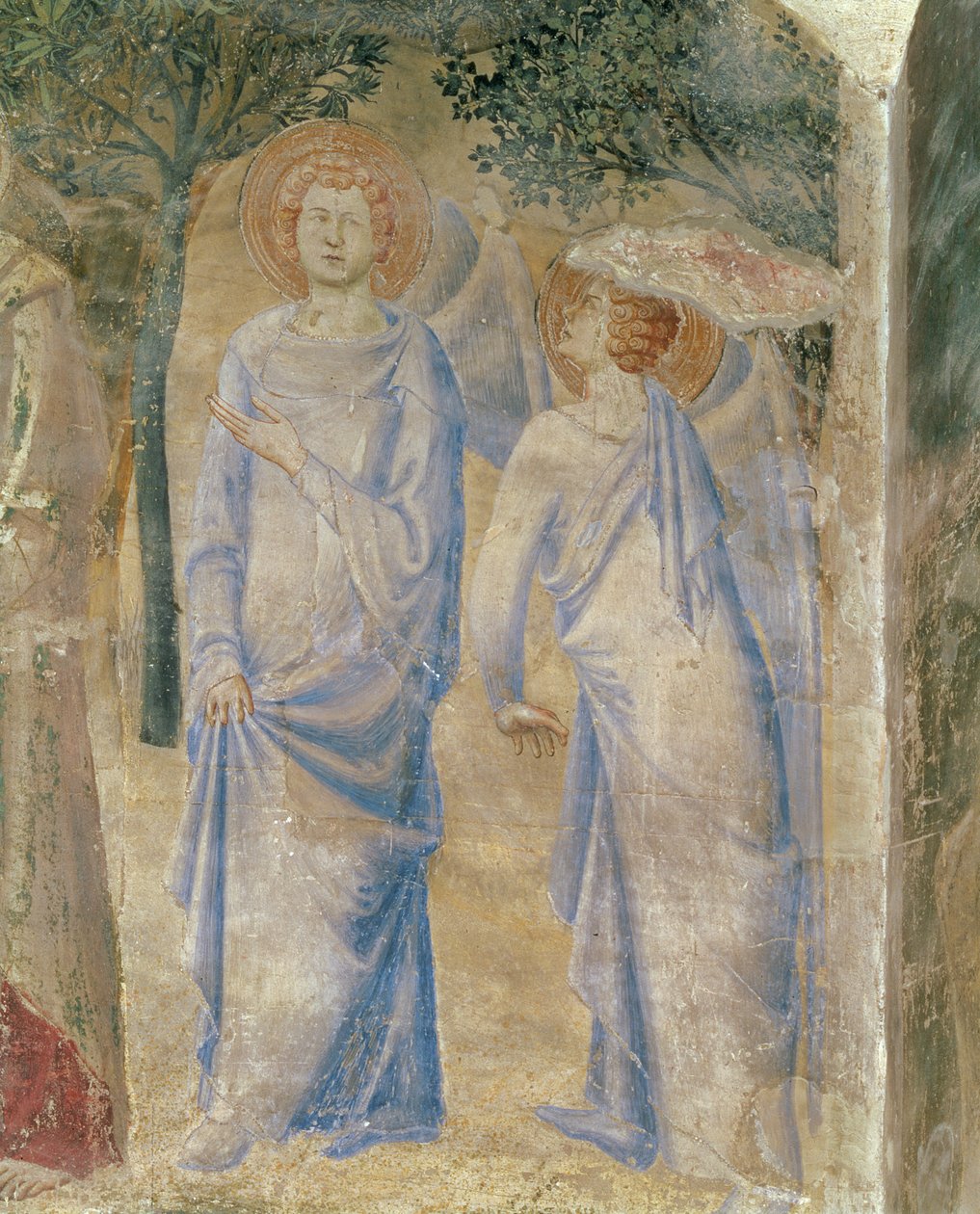 Angeli dalla Cappella di San Giovanni, 1347 da Matteo Giovanetti