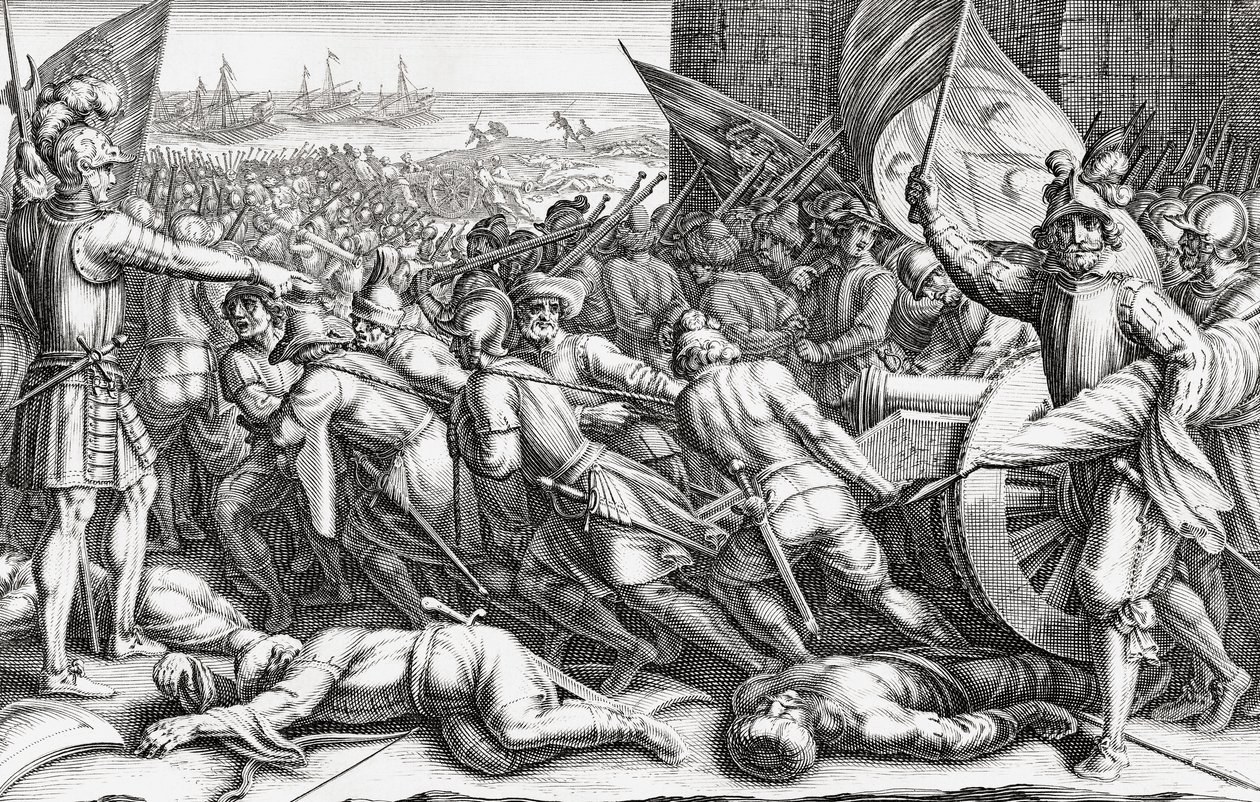 Imbarco delle truppe di Ferdinando I de