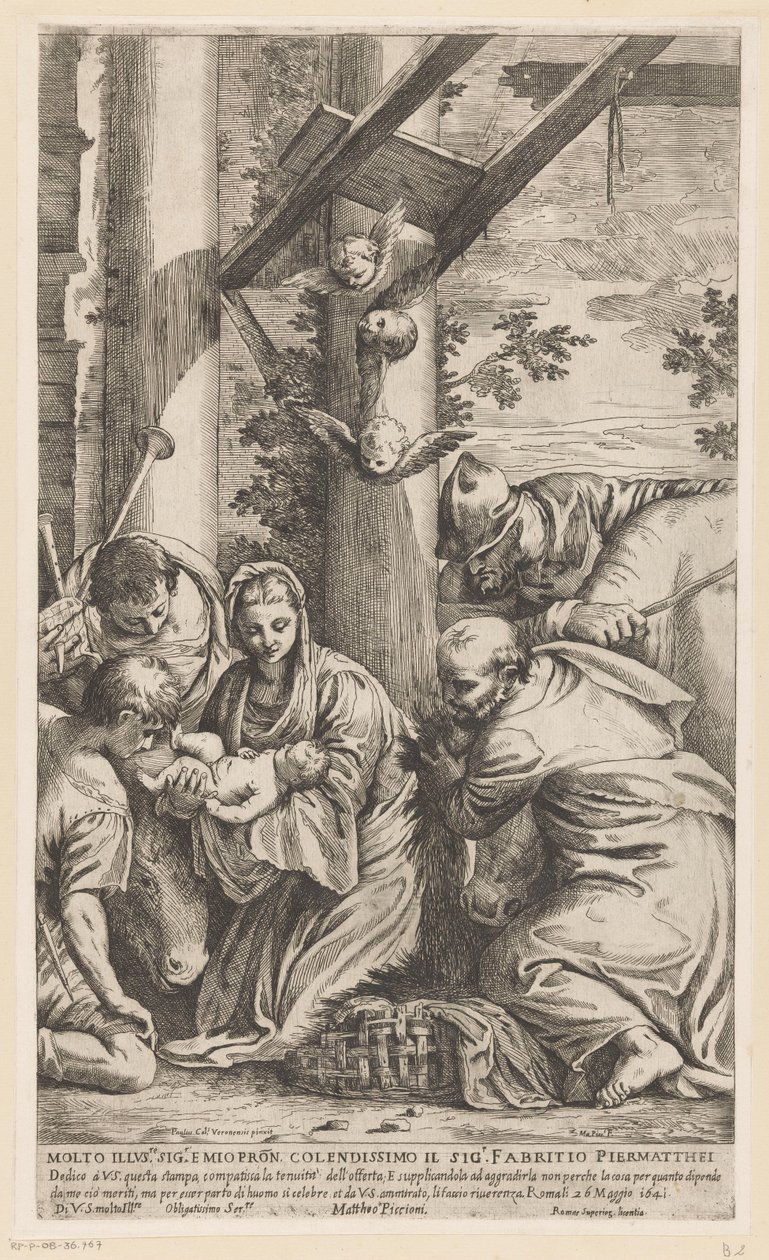 Adorazione dei pastori da Matteo Piccioni