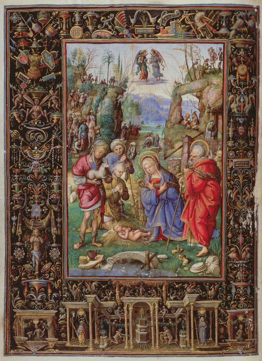 Adorazione dei pastori, dalle 