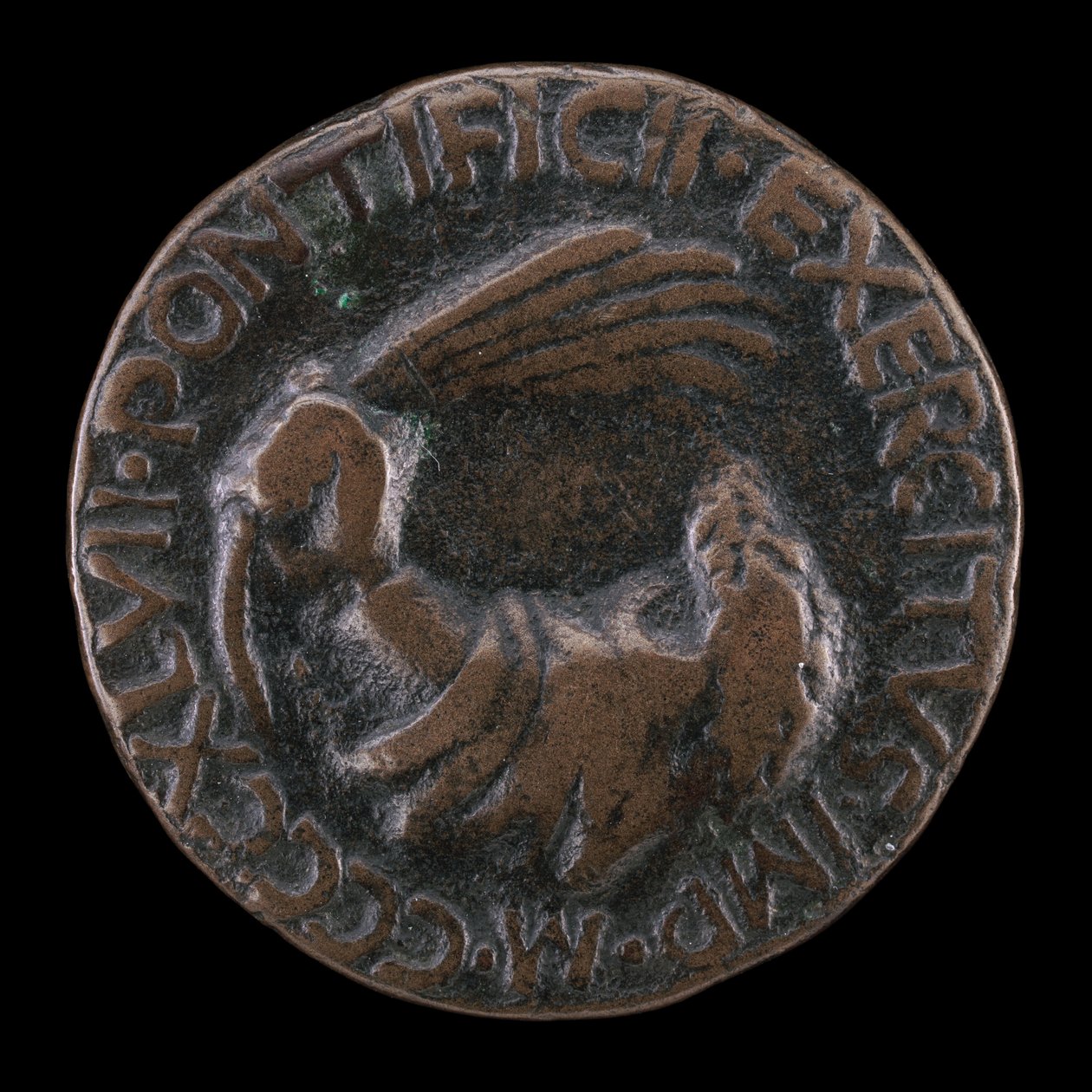 Emblema di Autorità [retro], 1447 da Matteo di Andrea de Pasti