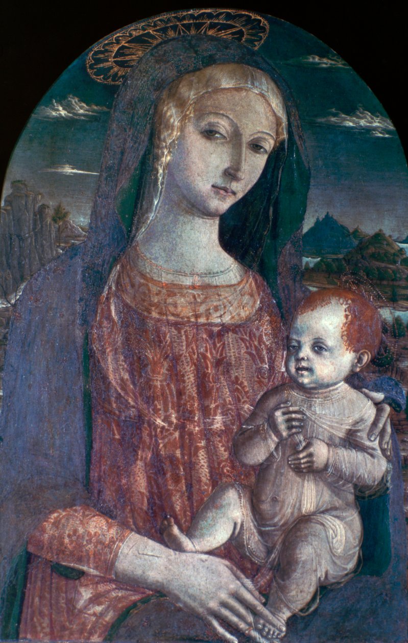 Madonna con Bambino, c1450-1495 da Matteo di Giovanni