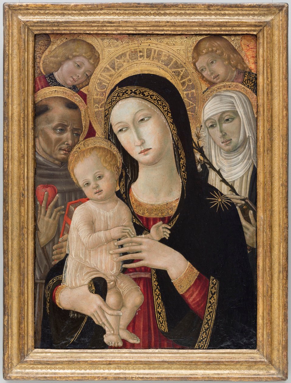 Madonna con Bambino e Santa Caterina da Siena, Sant