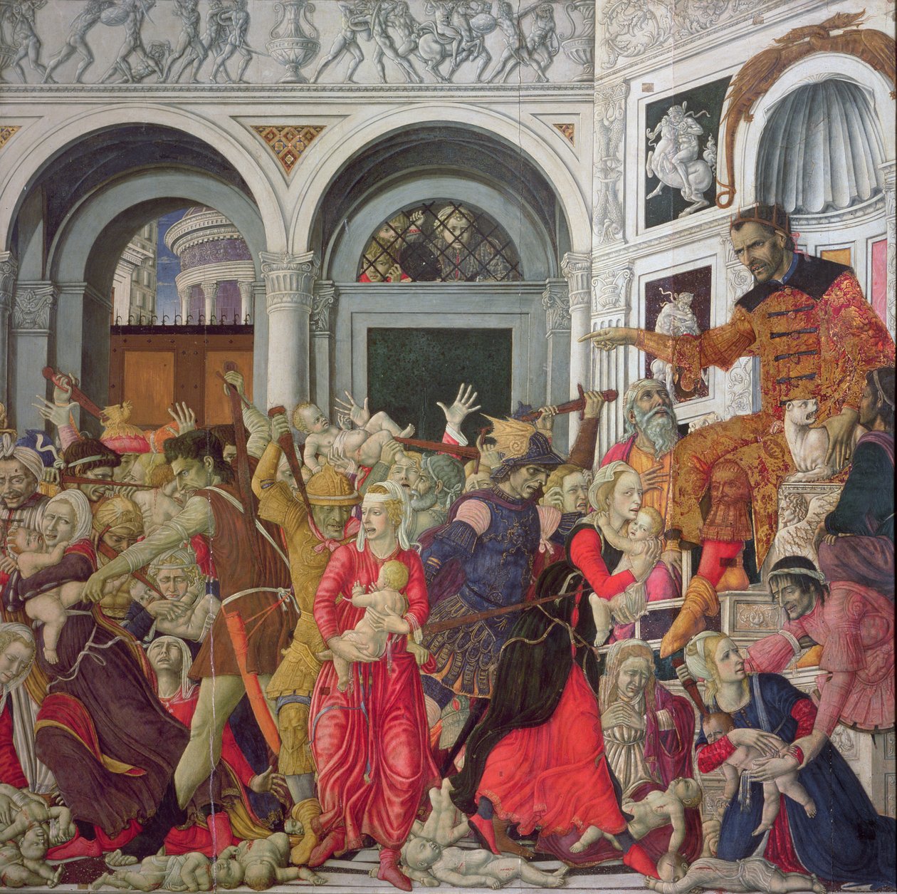 Il massacro degli innocenti da Matteo di Giovanni di Bartolo