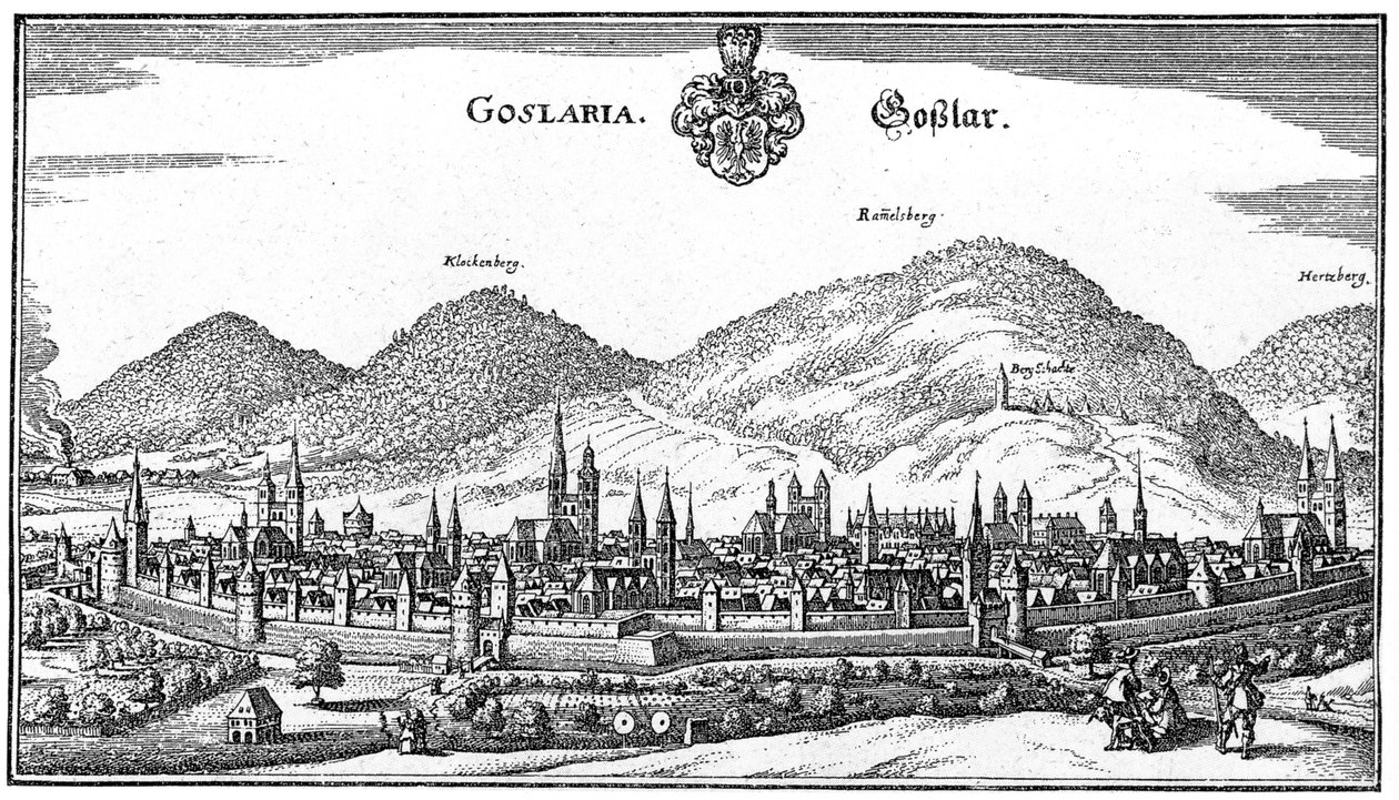 Goslar da Matthaus Merian