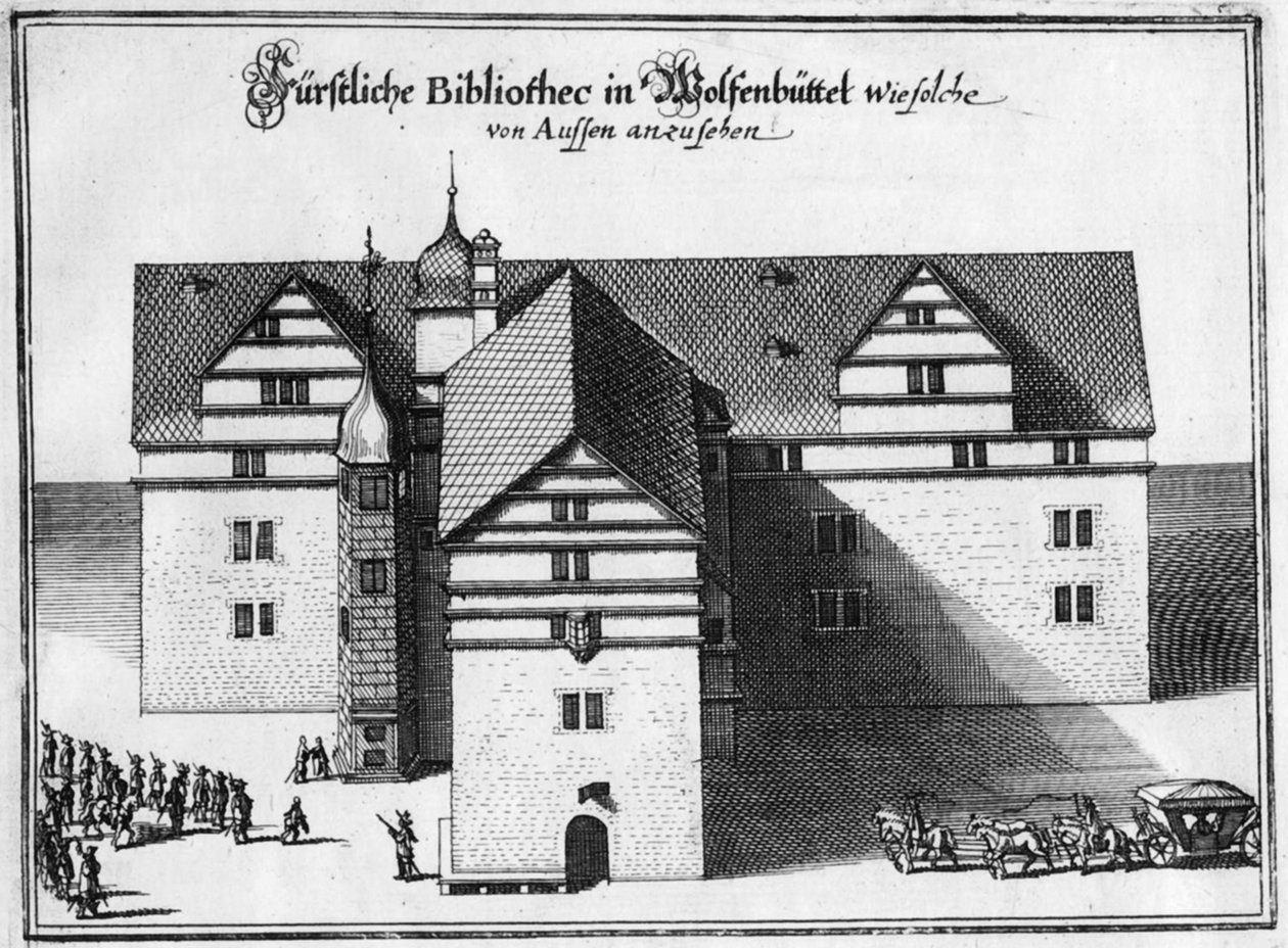 Biblioteca Herzog August a Wolfenbüttel, tra il 1655 e il 1660 da Matthaus the Elder Merian