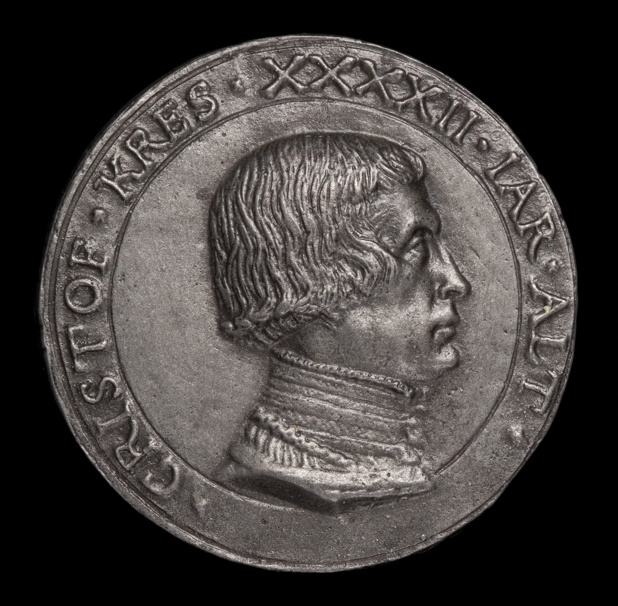 Christoph Kress von Kressenstein, 1484-1535, Patrizio e Diplomatico [recto], 1526 da Matthes Gebel