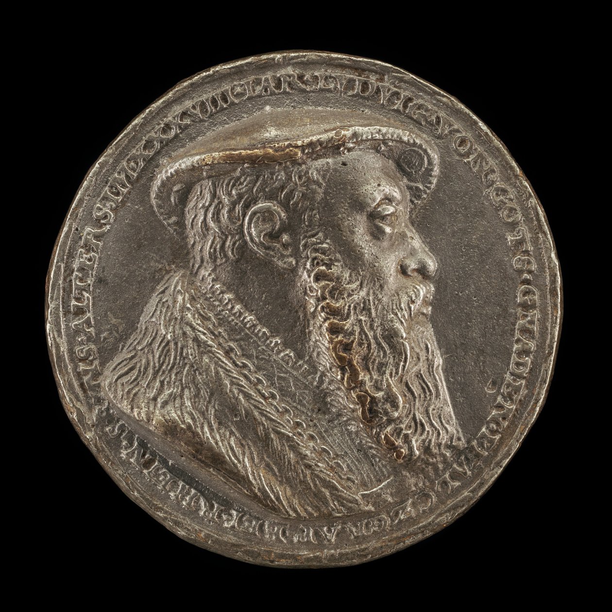 Ludwig X, 1495-1545, Duca di Baviera 1514 [recto], 1535 da Matthes Gebel