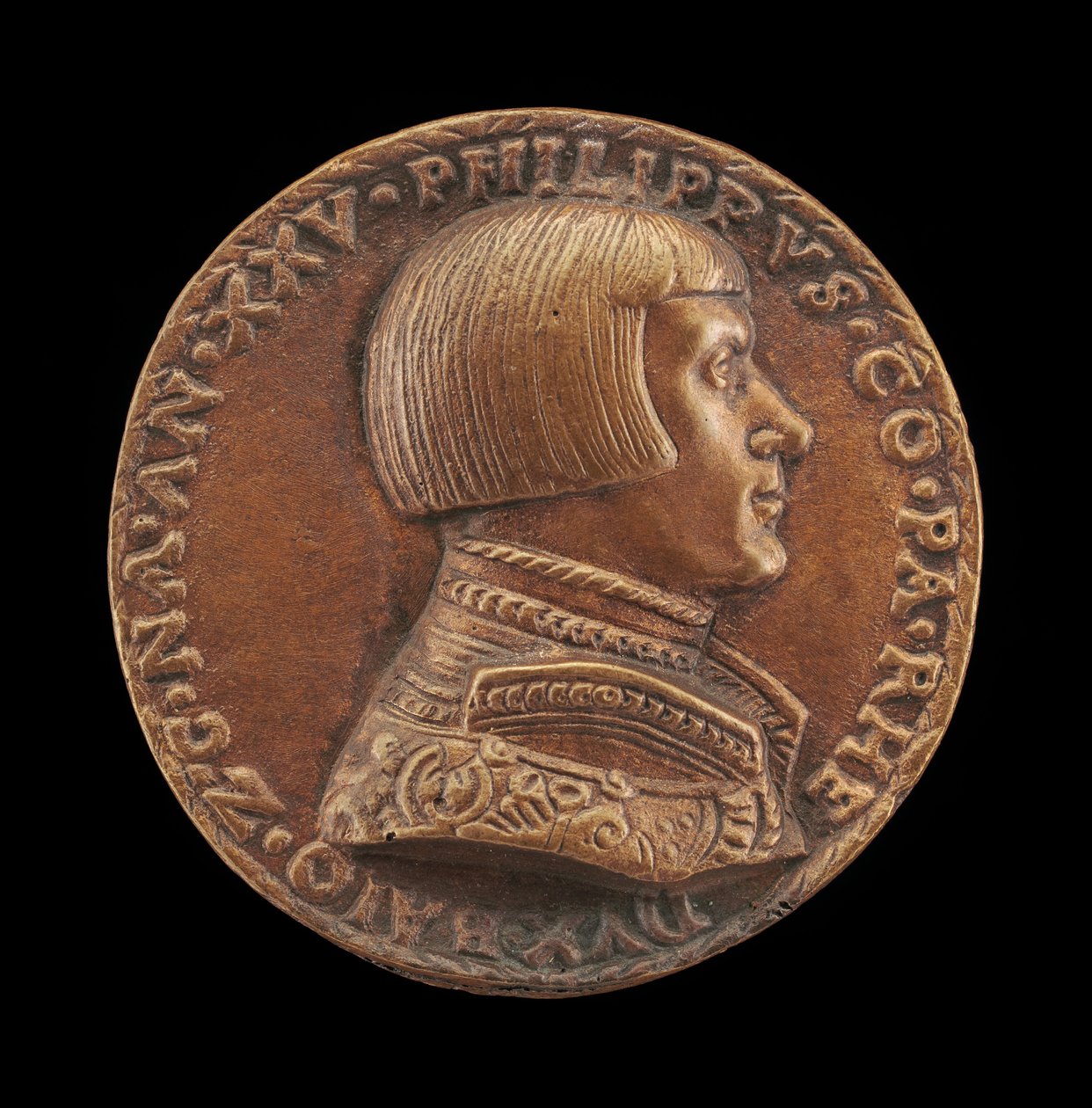 Philipp von Pfalz-Neuburg, conte palatino, 1503-1548 [recto], 1528 da Matthes Gebel