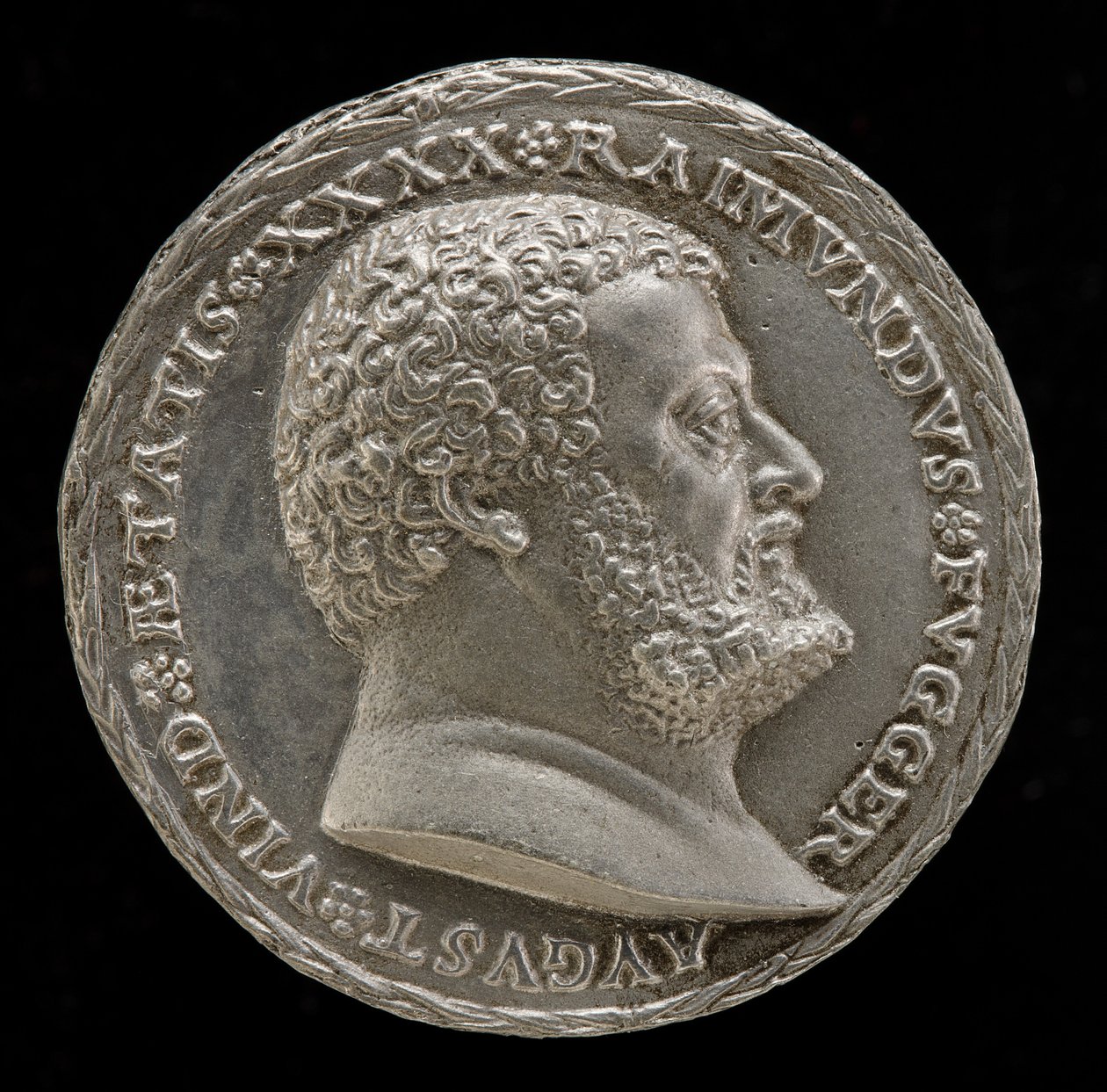 Raymund Fugger, 1489-1535, studioso e mecenate delle arti (recto) da Matthes Gebel