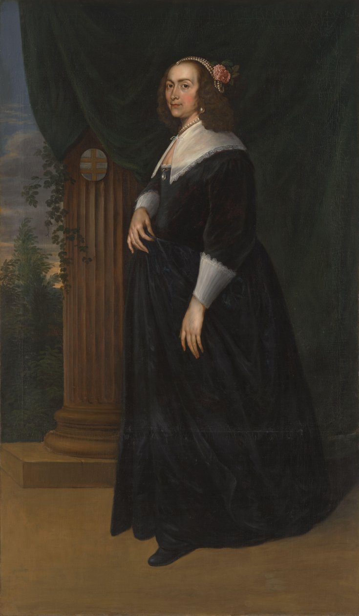 Maria Hartmansdr de Custer(e). Moglie di Willem Kettingh da Mattheus Verheyden
