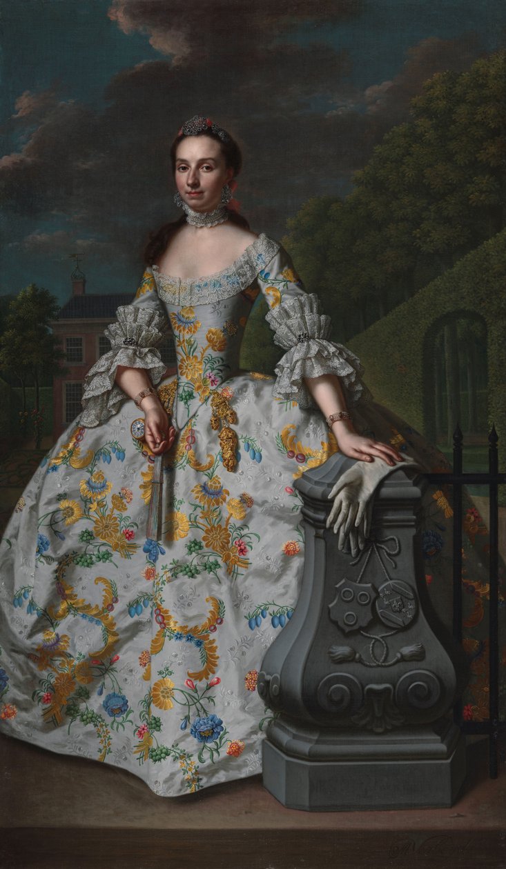 Ritratto di Charlotte Beatrix Strick van Linschoten da Mattheus Verheyden