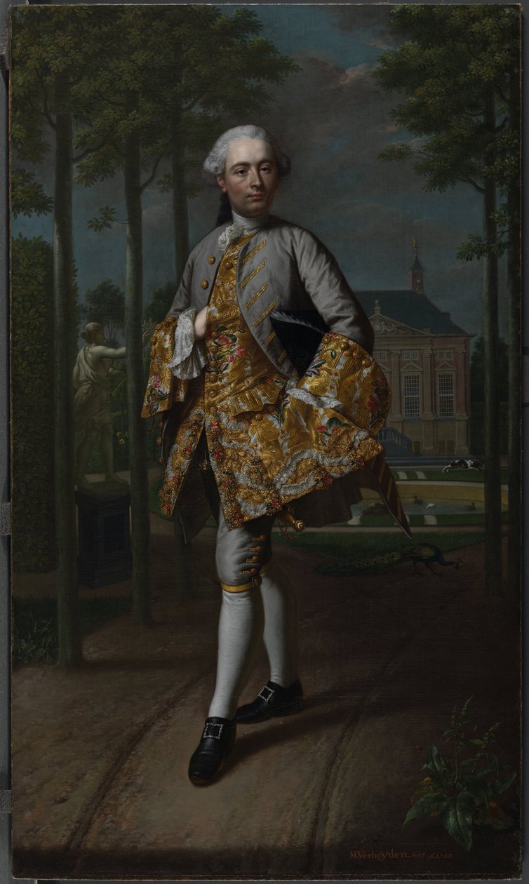 Ritratto di Gerard Cornelis van Riebeeck da Mattheus Verheyden