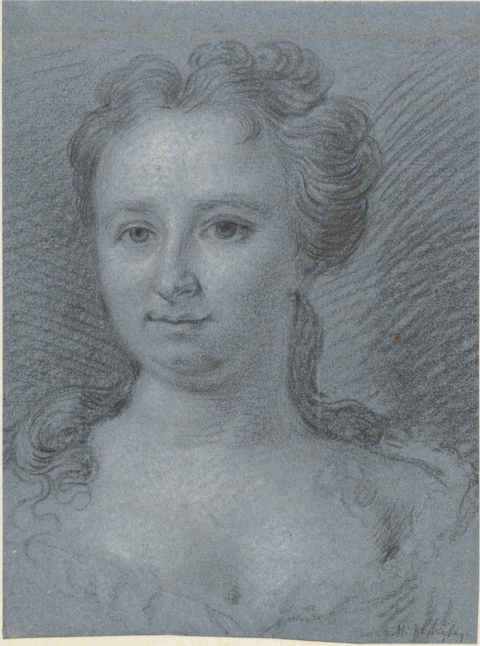 Ritratto di una signorina Swiers nata Moleneyser da Mattheus Verheyden