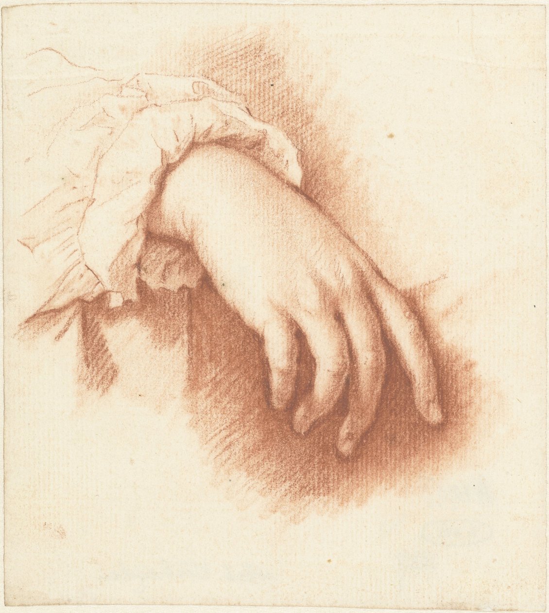 Studio di una mano destra da Mattheus Verheyden