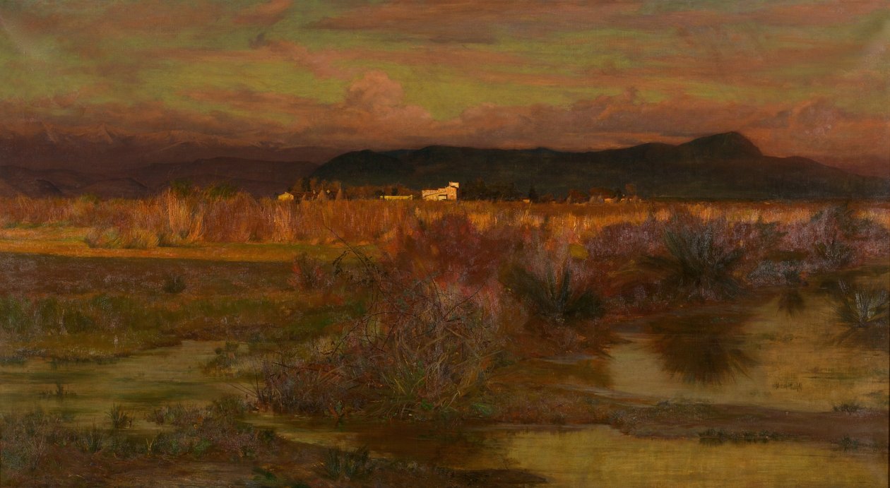 Bagliore in Italia - Sera, 1909 da Matthew Ridley Corbet