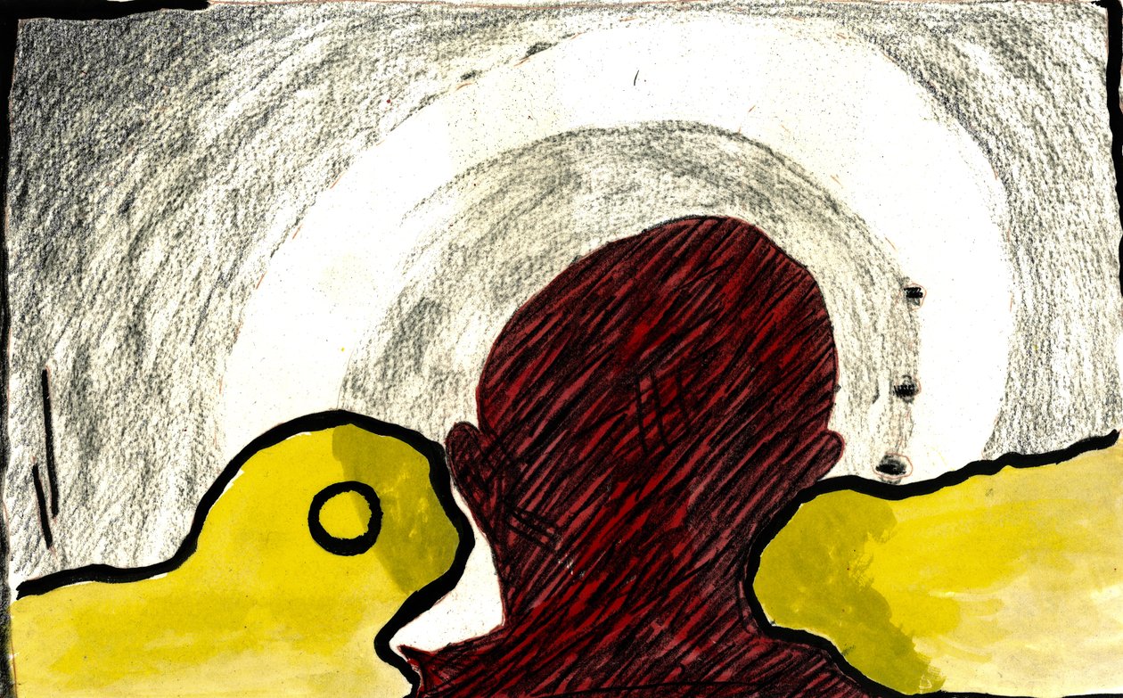 Whisper, 2021 (acquerello, pastello) da Matthew Hilton